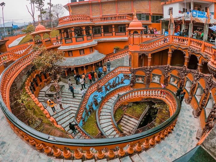 Entrance of Gupteshwor Mahadev Cave near Davis Falls, Pokhara