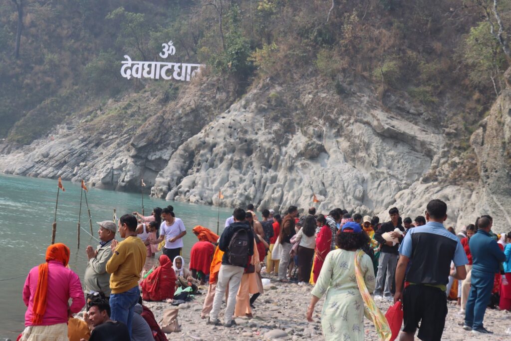 Devghat Confluence of Trishuli and Kali Gandaki Rivers