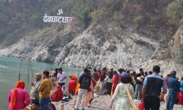 Devghat Confluence of Trishuli and Kali Gandaki Rivers