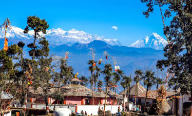 Peaceful Pathway to Swargadwari Temple