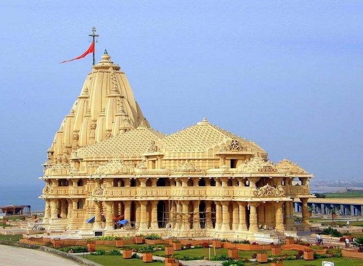 Aerial View of Somnath Jyotirlinga in Gujarat