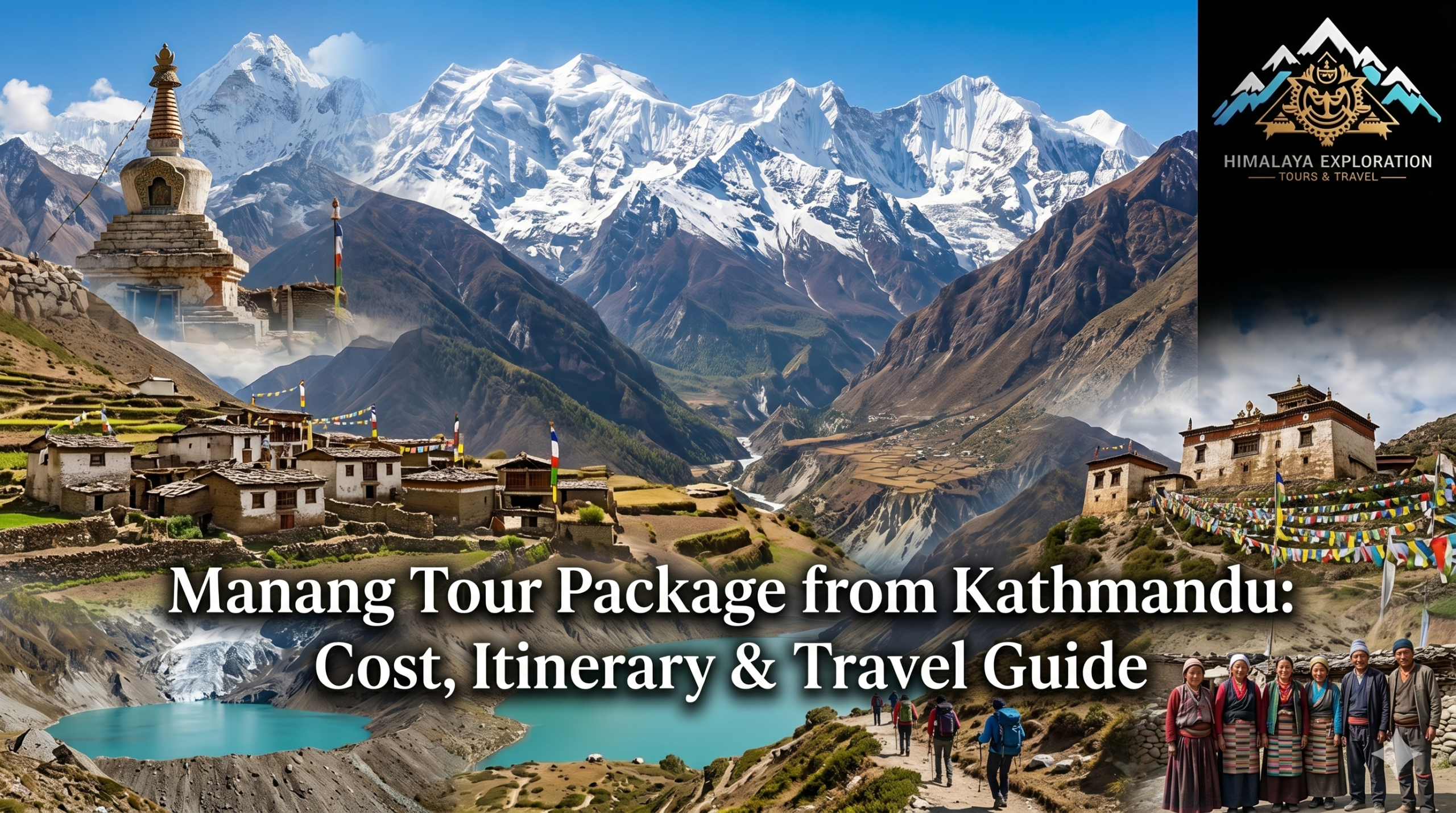 Alt Text: Manang Tour Package from Kathmandu with a scenic drive through the Annapurna region, featuring Himalayan mountain views, traditional villages, and breathtaking landscapes in Nepal.
