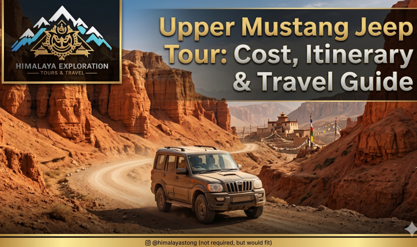 Upper Mustang Jeep Tour: Cost, Itinerary & Travel Guide